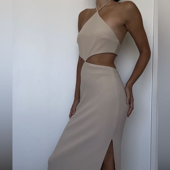 Bec & Bridge Iris‎ Halter Midi Dress Size 8! - Picture 10 of 10